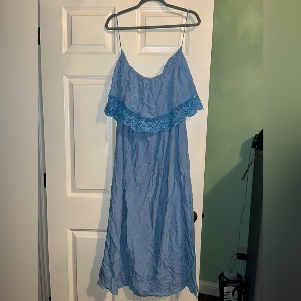 LASCANA blue dress- size womens M/L